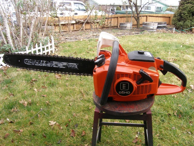 Stage Ass Otherwise USED Echo CS500VL Chainsaw 20" Bar & Chain Runs & Looks Great C151