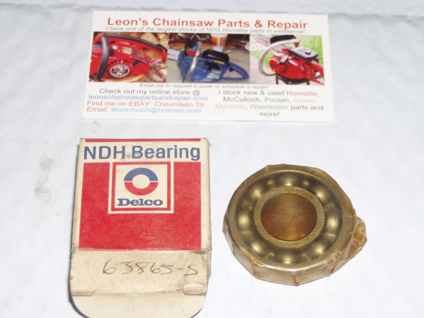 1 Homelite chainsaw bearing race 65985 360 350 XL113 114 122 123  NOS NEW 