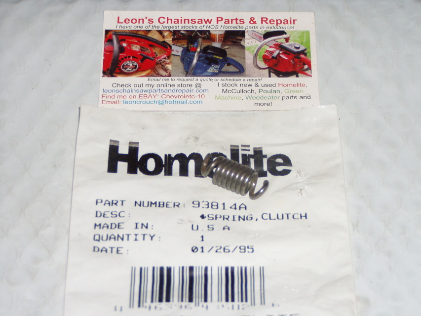 Homelite 82253 Chainsaw Clutch Cover Screw fits 410 Super XL 925 