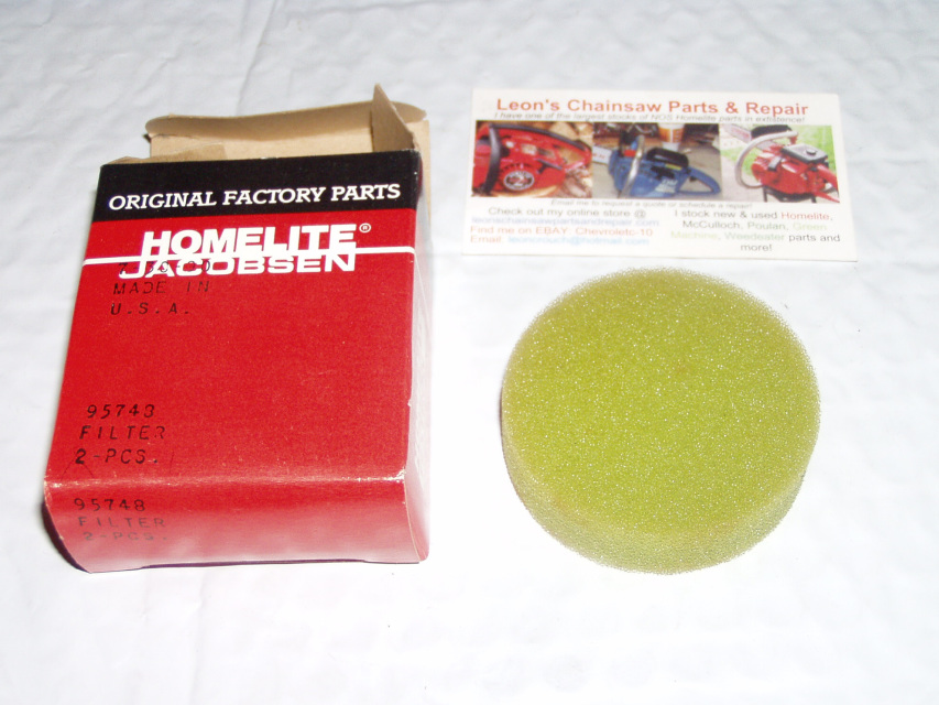 Homelite A-98133 Blower HB-280 HB-380 HB-480 HB-680 Air Filter Cover NOS OEM 